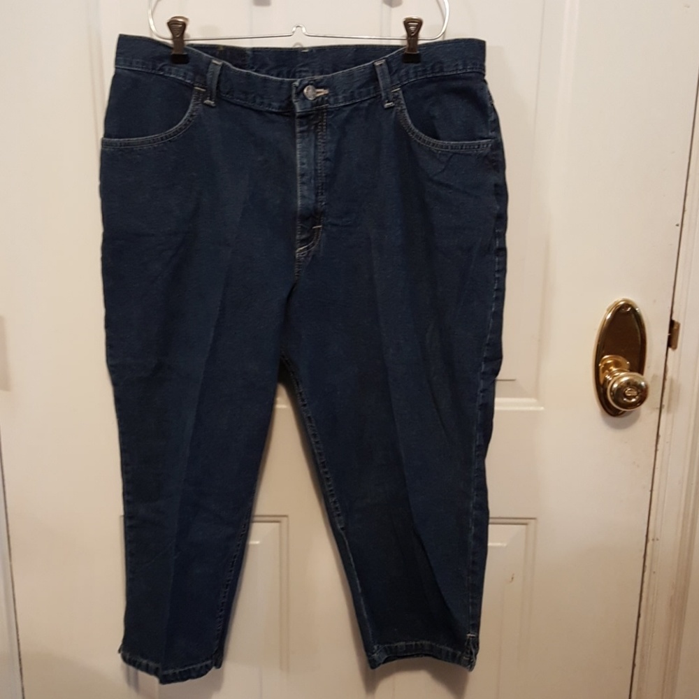 Women's Ryder‎ blue jeans capris , 18 m